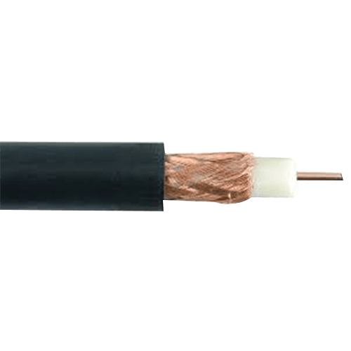 Polycab CCTV Cable RG6 Copper Conductor Unarmoured 100 Mtr Coil